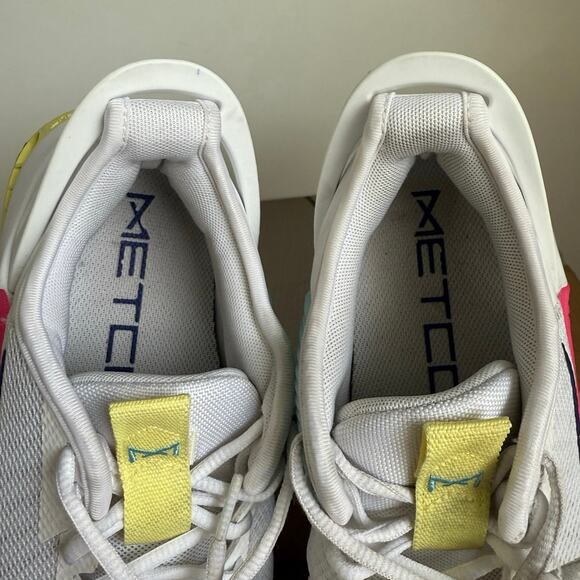 Nike Metcon 9 White/Royal Pink Men Running Sneakers - SZ Men 7.5- Women 9 - Picture 5 of 13